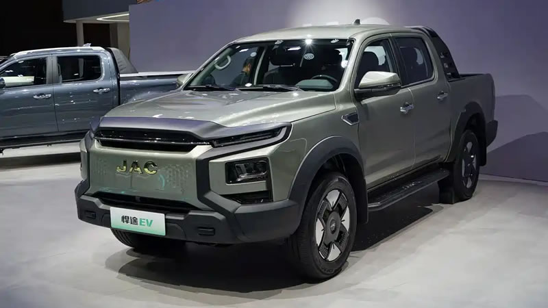 江淮悍途PHEV/EV电动皮卡上市，价格售15.98万起